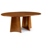 Martine Sunburst Dining Table - Cherry - 91N Bristol - Image 4