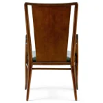 Martine Upholstered Back Arm Chair - Cherry - 91N Bristol / 1304-31 - Image 6