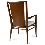 Martine Upholstered Back Arm Chair - Cherry - 91N Bristol / 1304-31 - Image 7