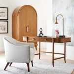 Martine Arced Bar Cabinet - 90N Coventry - Image 4