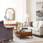 Martine Glass-Top Console Table - 91N-Bristol - Image 5