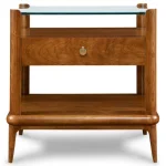 Martine Glass-Top End Table - 91N Bristol - Image 4