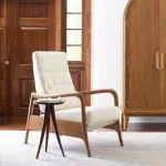 Martine Recliner - Morganton Flax / 93N - Oxford - Image 3