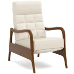 Martine Recliner - Morganton Flax / 93N - Oxford - Image 6
