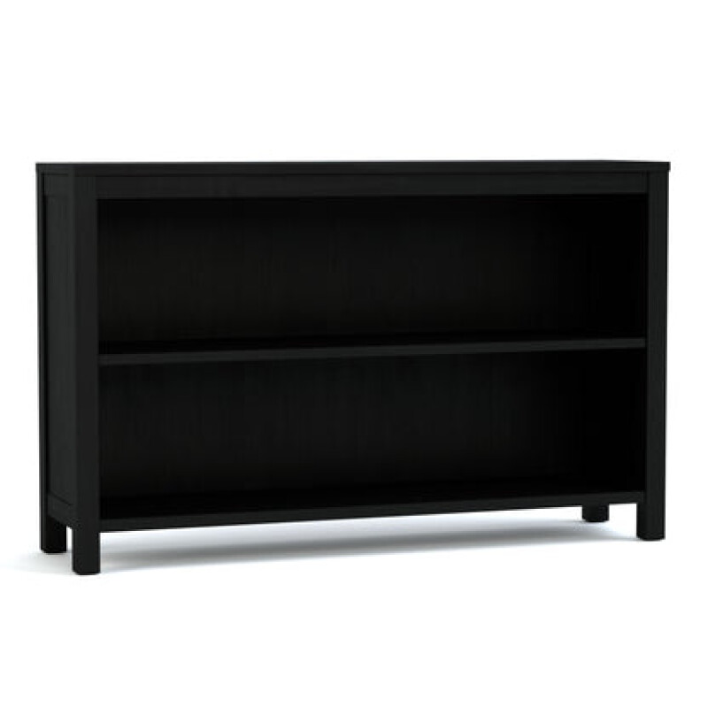 Origins 48-inch Low Bookcase - 809 Ebony