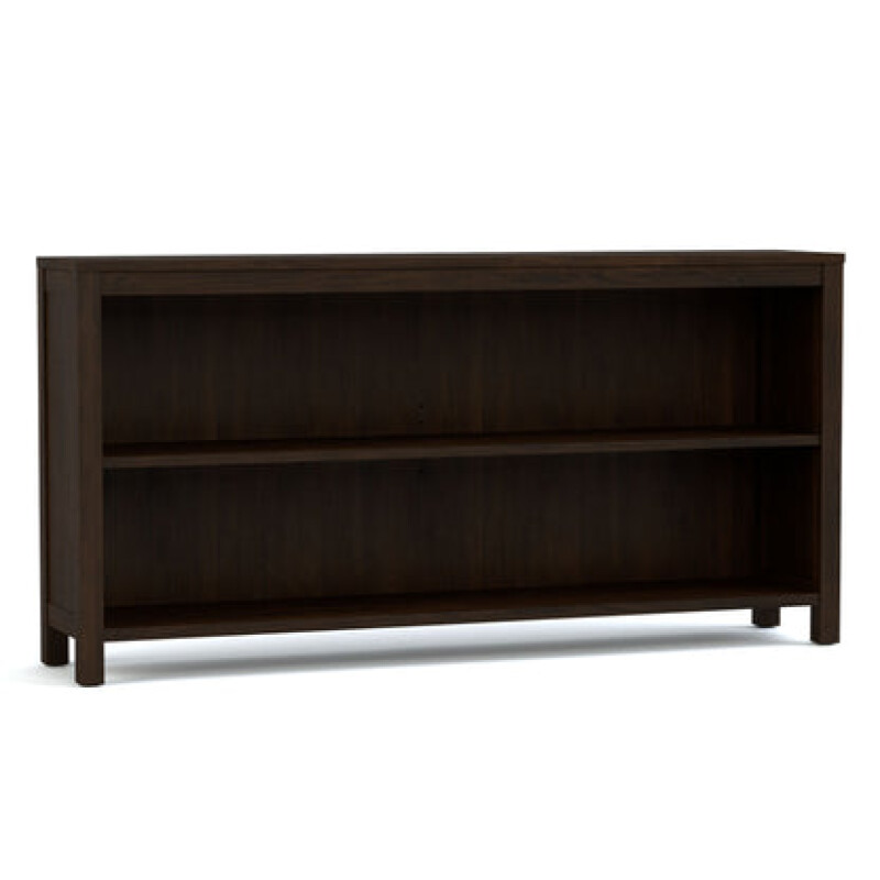 Origins 60-inch Low Bookcase - 800 Clay