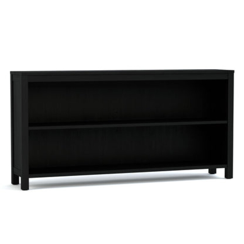 829673809-102127380 Origins 60-inch Low Bookcase - 809 Ebony - Image 1