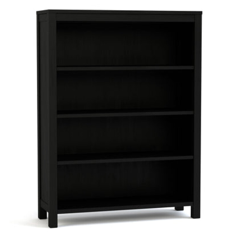 Origins 48-inch High Bookcase - 809 Ebony