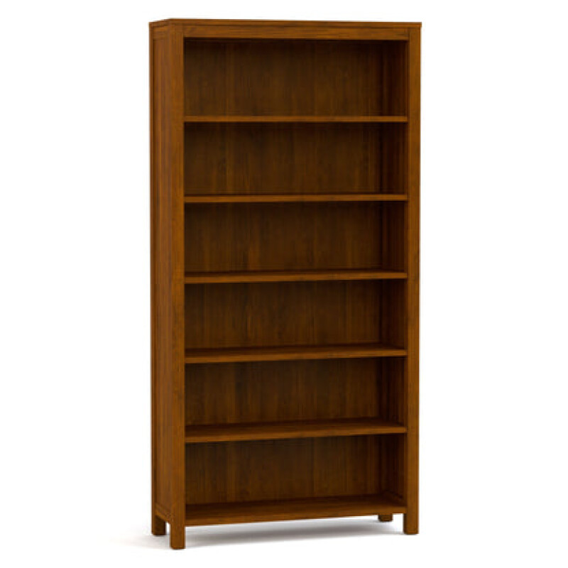 Origins 72-inch High Bookcase - 807 Harvest