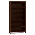 Origins 72-inch High Bookcase - 809 Ebony - Image 3