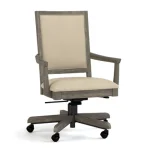 Origins Swivel-Tilt Arm Chair - 806 Mist / 7617-91 Linen - Image 5