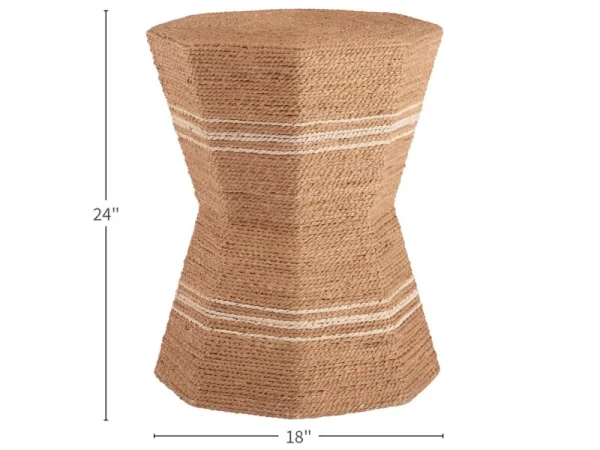 Escape-Coastal Living Home Collection Octagonal Side Table - Image 5