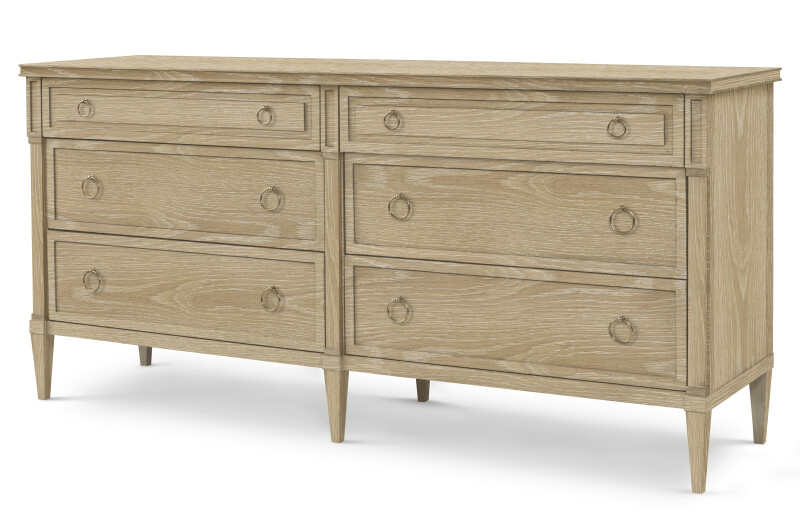 89A-206-V1 - Maison '47 Double Dresser - Blonde Cerused