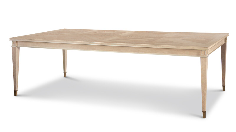89A-302-V1 - Maison '47 Large Rectangular Dining Table - Blonde Cerused