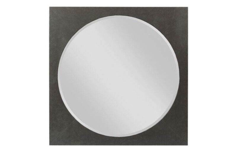 Modern Forge Square Metal Mirror
