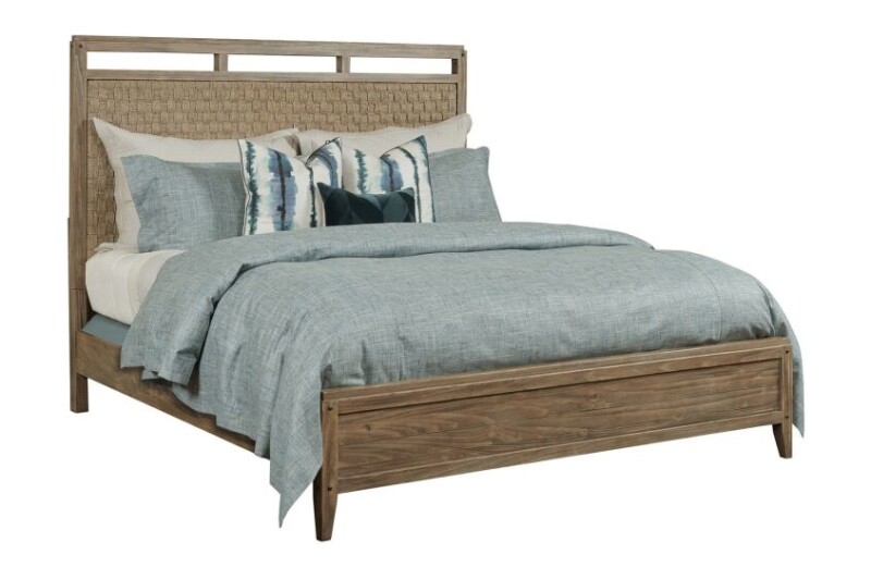Modern Forge Linden Queen Panel Bed - Complete