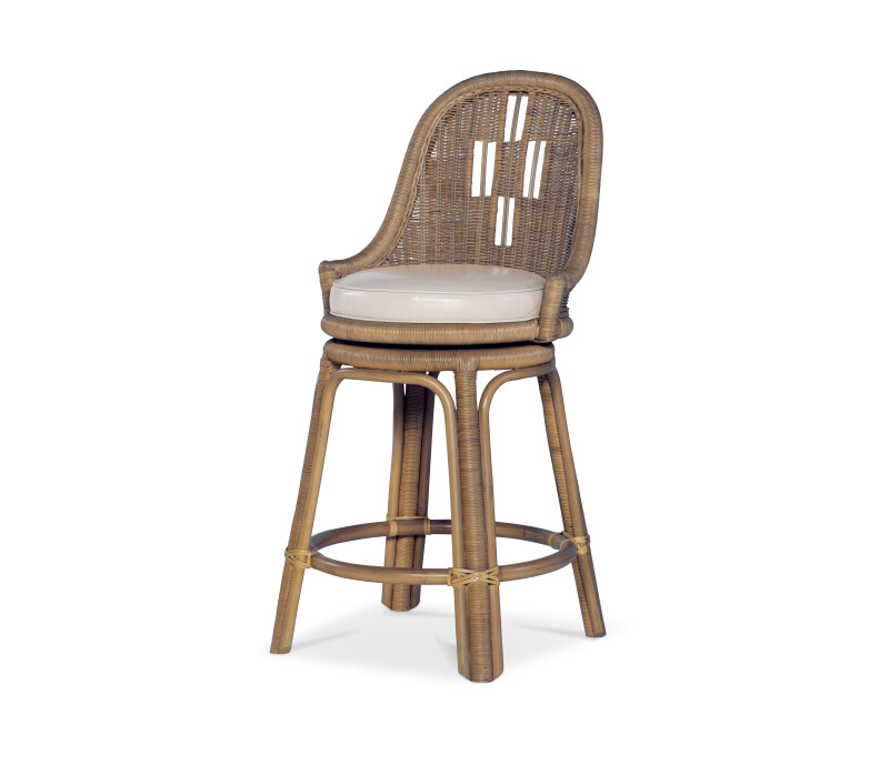 AE-5272C-CU - Antibes Upholstered Seat Counter Stool