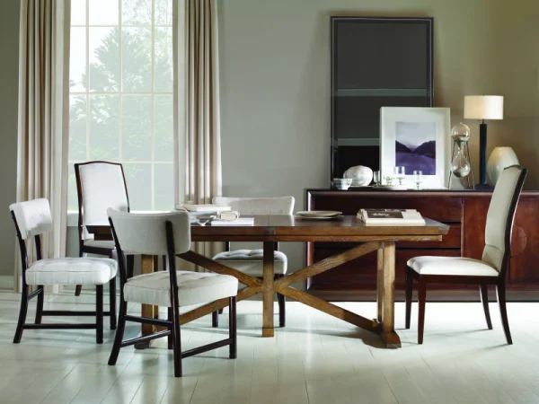 AE9-306 - Gallery Trestle Dining Table - Image 4
