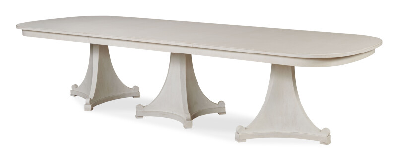 AE9-317 - Dawning 132" Tri/Quad-Pedestal Dining Table