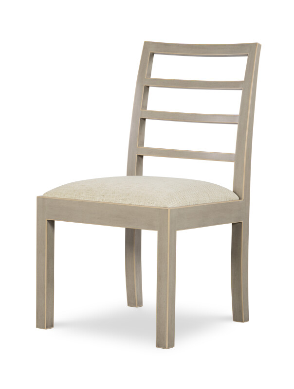AE-CCU-3164S-F2 - Dara Side Chair - Modern French Grey & Taupe