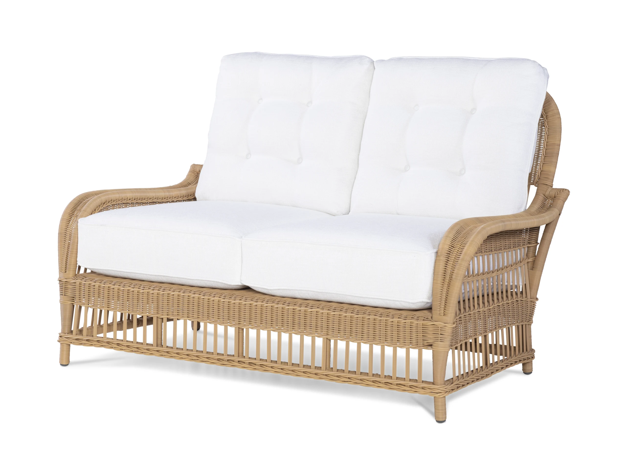 AE-D40-43-NT - Mainland Wicker Love Seat