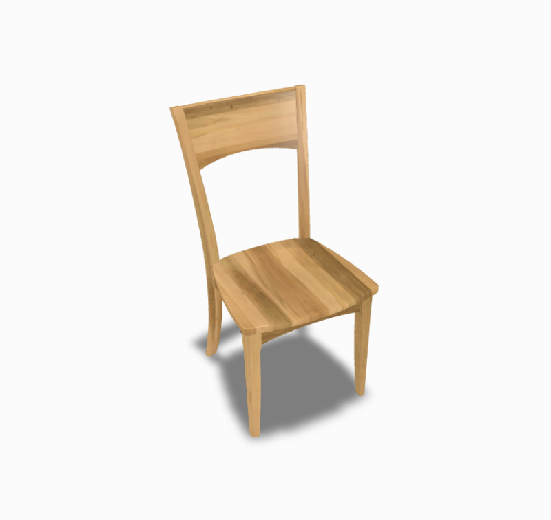 Afton Chair Wormy Maple