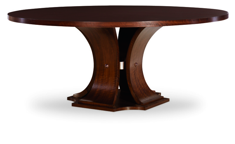 B1H-307 - Sanford 72 " Round Dining Table - Brunette