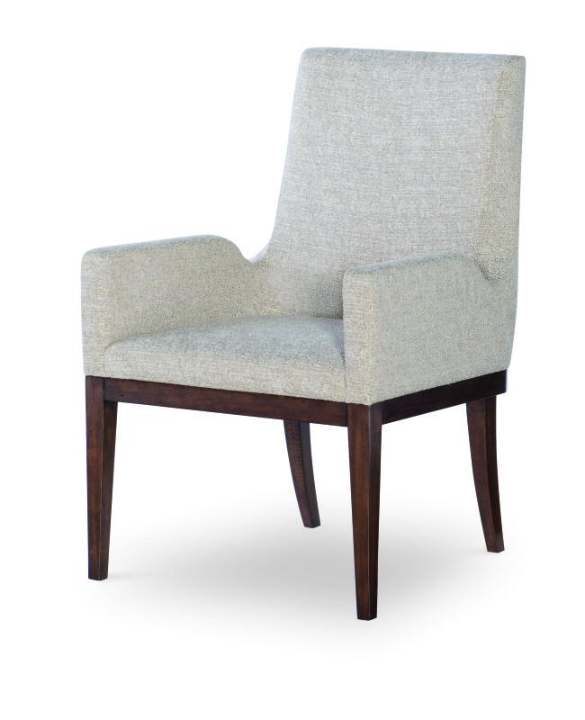 B1H-532 - Marten Dining Arm Chair - Brunette
