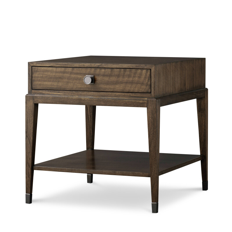 B1H-621 - Emerson Chairside Table - Brunette