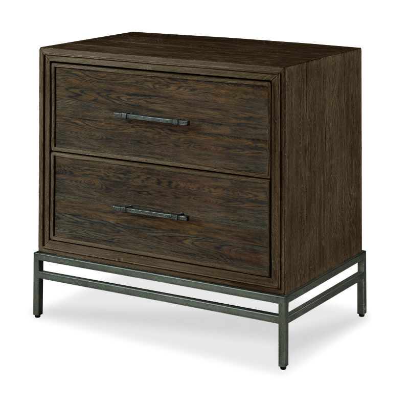 B2H-223 - Benton Nightstand - Brown Rustic