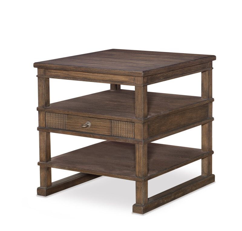 B2H-621 - Andrew Side Table - Brown Rustic