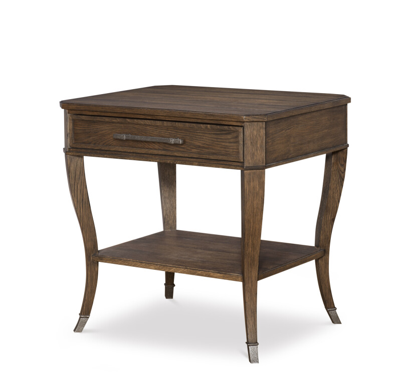 B2H-626 - Benjamin Side Table - Brown Rustic
