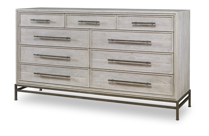 B2W-204 - Benton Dresser - White Rustic
