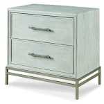 B2W-223 - Benton Nightstand - White Rustic