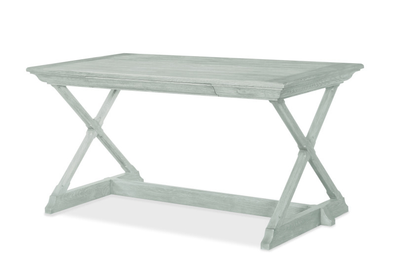 B2W-763 - Seth Writing Desk - White Rustic