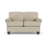 Bay Bridge Leather Loveseat - Image 3