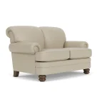 Bay Bridge Leather Loveseat - Image 5
