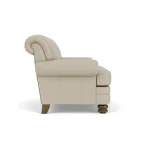 Bay Bridge Leather Loveseat - Image 8