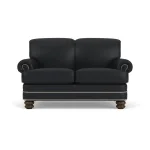 Bay Bridge Leather Loveseat - Image 3