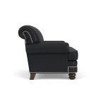 Bay Bridge Leather Loveseat - Image 4