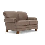 Bay Bridge Leather Loveseat - Image 5