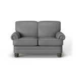 Bay Bridge Leather Loveseat - Image 7