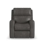 Score Leather Power Recliner with Power Headrest - Image 3