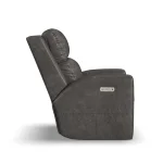 Score Leather Power Recliner with Power Headrest - Image 4
