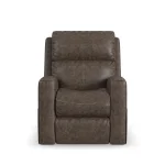 Score Fabric & Leather Power Lift Recliner with Power Headrest & Lumbar - Image 3