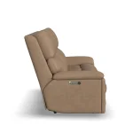 Porter Leather Power Reclining Sofa with Console, Power Headrest, & Lumbar - Image 4