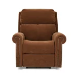 Bernard Leather Power Recliner with Power Headrest & Lumbar - Image 4