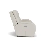 Strait Leather Power Reclining Loveseat with Power Headrests - Image 5