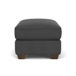 Carson Leather Ottoman - Image 4
