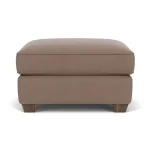 Carson Leather Ottoman - Image 7